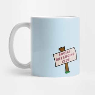 The Social Distancing Club Mug